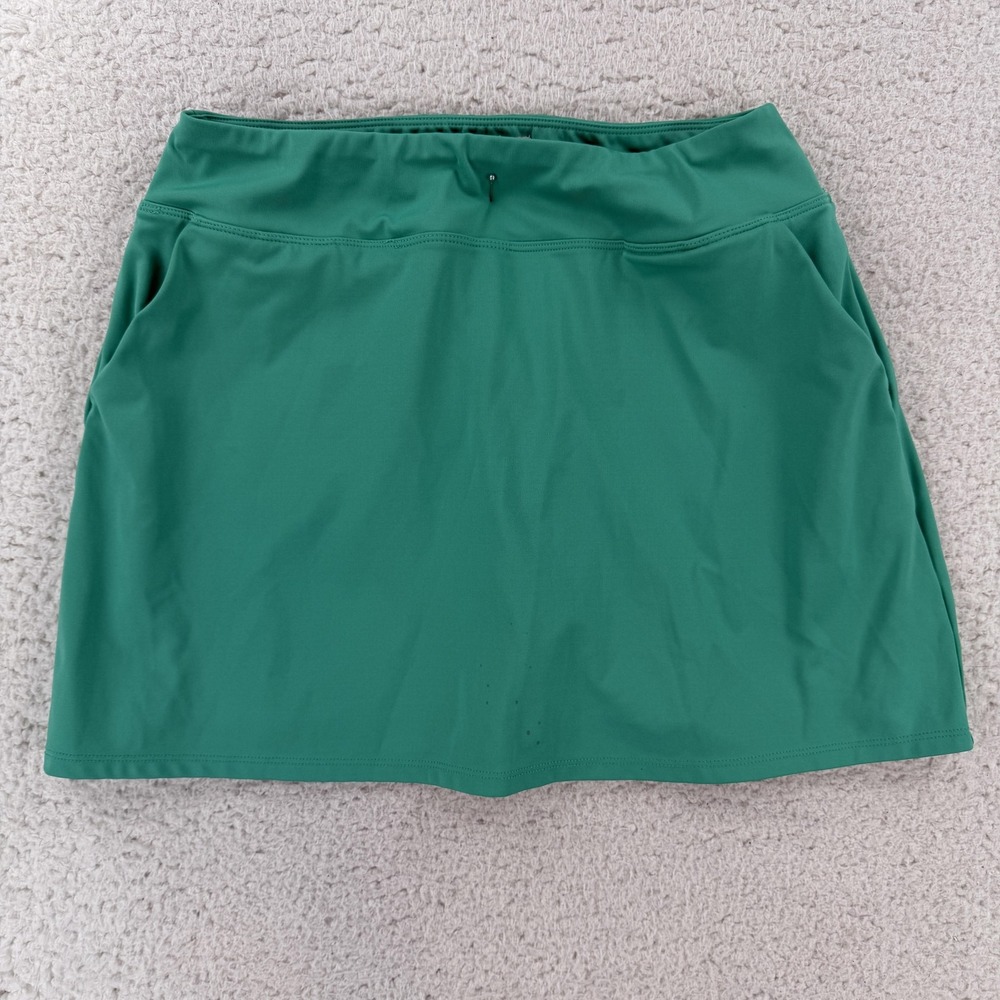 Tommy Bahama Golf Skort Womens Medium Green Pull On Lined Athletic Stretch